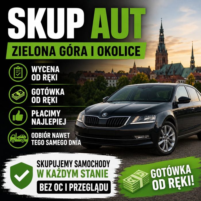 SKUP SAMOCHODÓW/Gotówka od ręki/Wycena/Odbiór