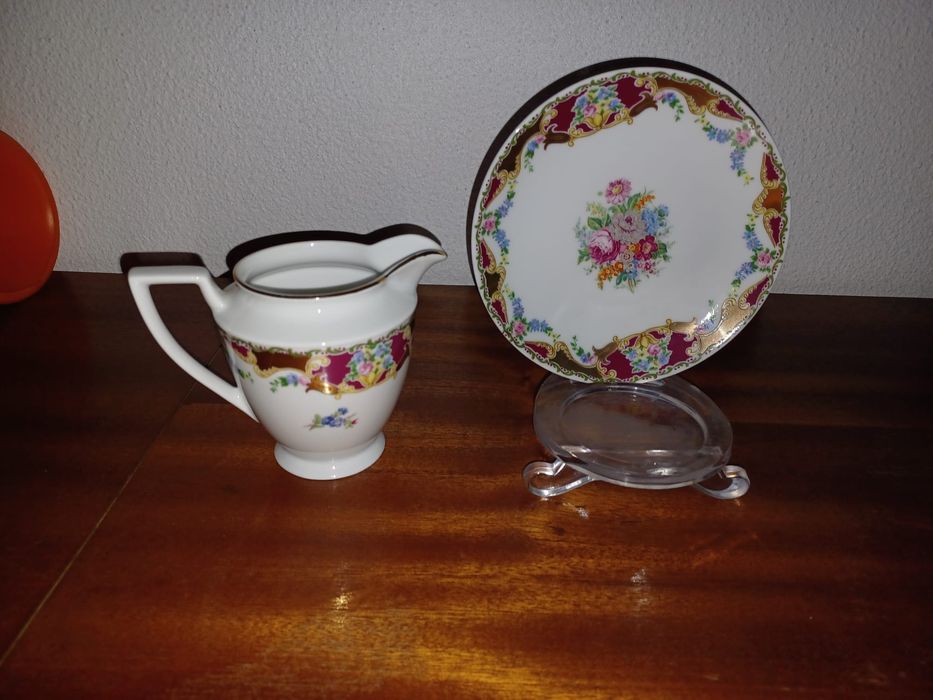 Peças de coleção em porcelana