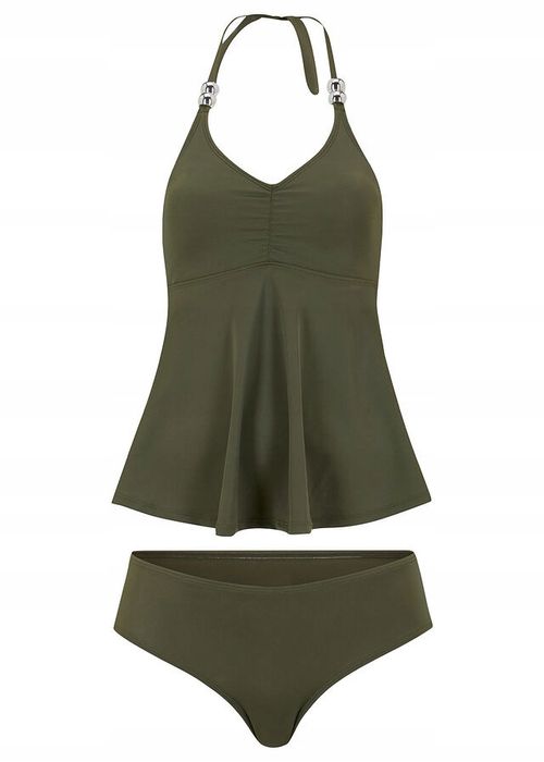 B.P.C tankini khaki z figami 44.