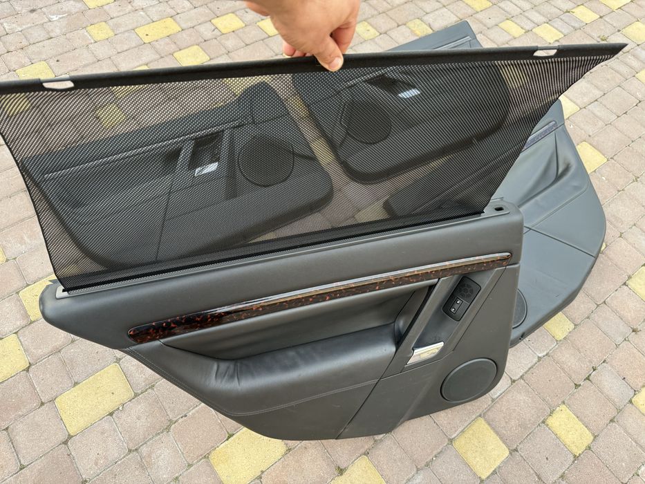 Шкіряні дверні карти з шторками Opel Vectra C Універсал Signum