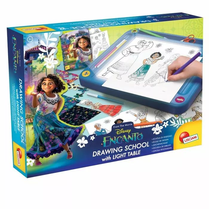 Encanto Szkoła rysowania z tablicą led. Lisciani. Nowy Produkt
