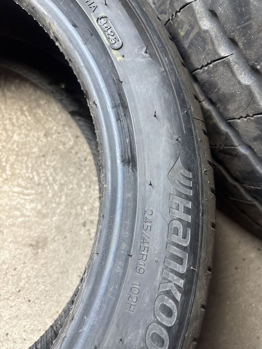 2x 245/45/19 Hankook Ventus Evo Suv 2025r DEMO JAK NOWE 2szt letnie