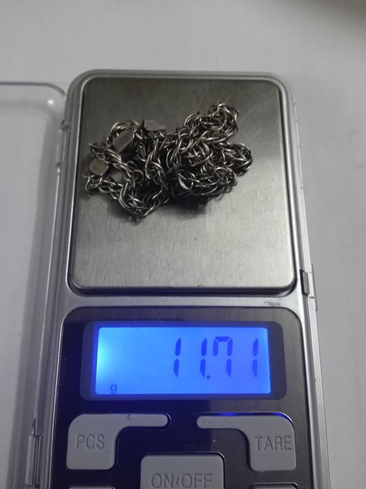 Срібна цепочка 54 см.