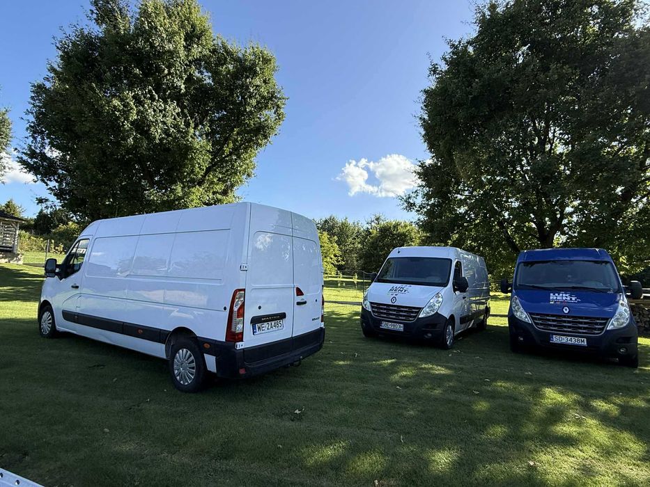 Wynajem Bus Renault Master L3H2 Paka 3,6m Klimatyzacja / Wywrotka 3,5T