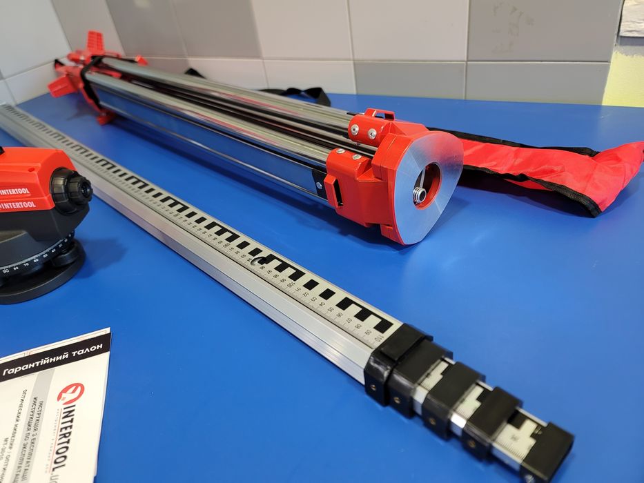 Оптический нивелир на 100м Комплект Рейка 5м Штатив /Тринога Гарантия