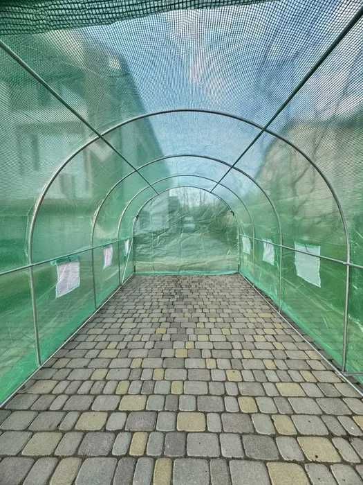 Теплиця/парник із вікнами та дверима (виробництво Польща)