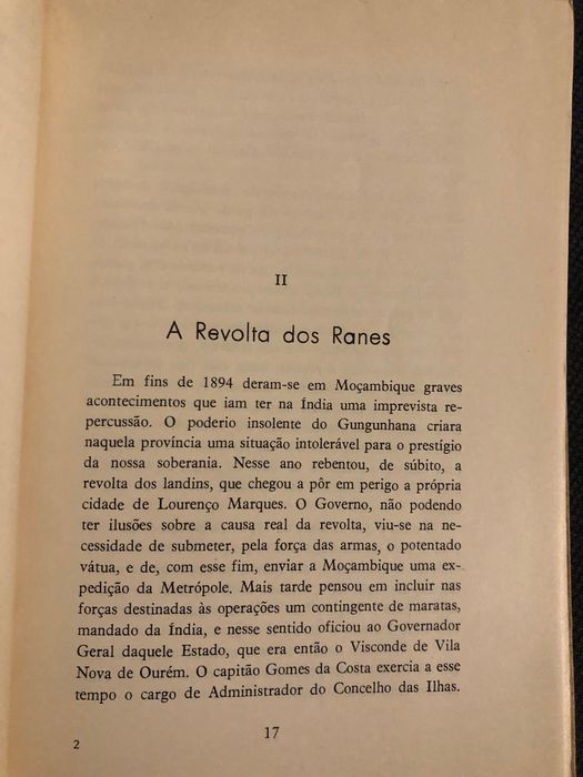 Gomes da Costa/ Moçambique 1917/1918/ Mundo Português