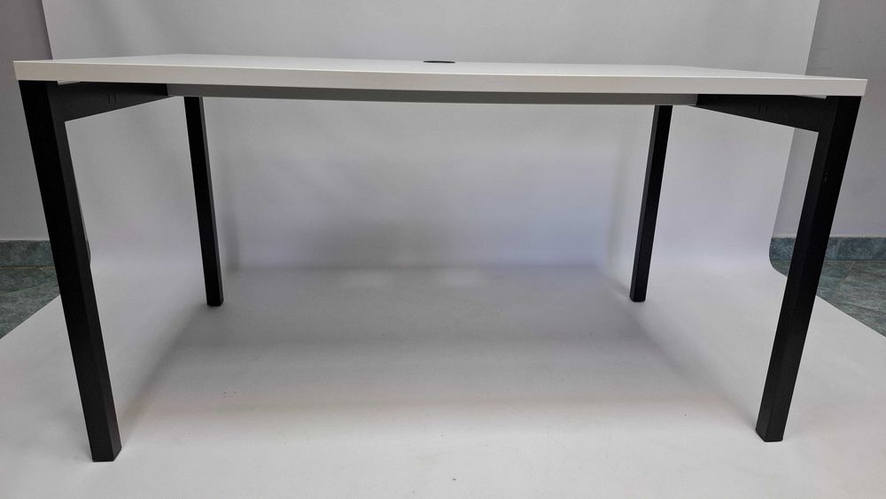 Biurko proste MDD 140x80 białe - duża ilość