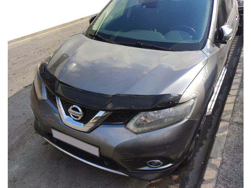 Nissan Xtrail 2014+ Дефлектор капоту (EuroCap)