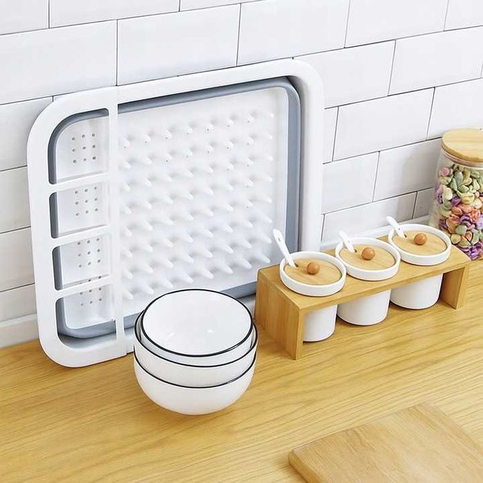 Ociekacz do naczyń VEZO składany 36×30 cm