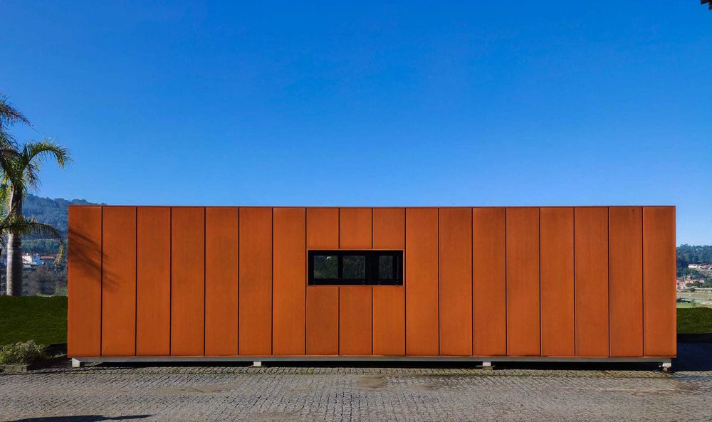 Módulo pré-fabricado T1+1 de 43 m²
