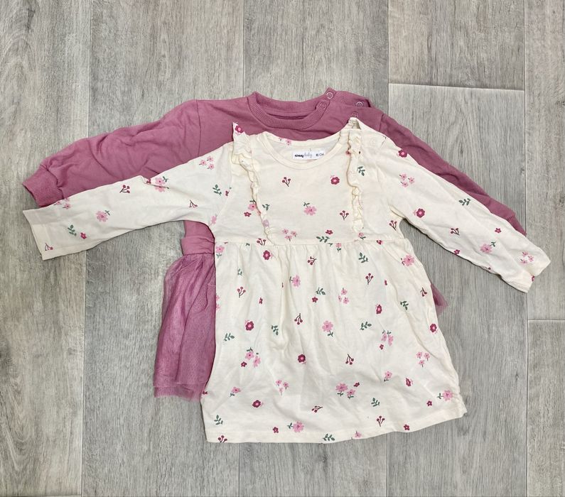 Сукня 9-12 місяців 80 см / дві сукні Sinsay