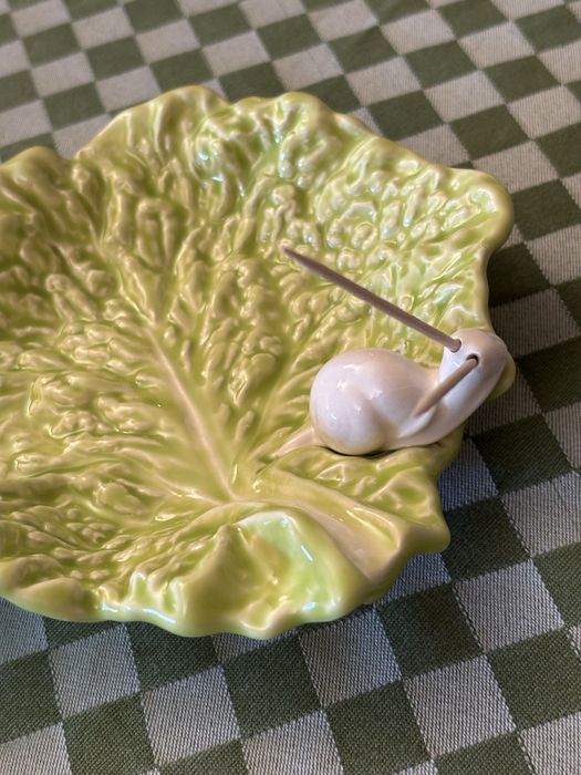 Louça das Caldas. Pratinho de aperitivos.