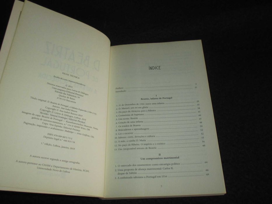 Livro D. Beatriz de Portugal Ana Isabel Buescu