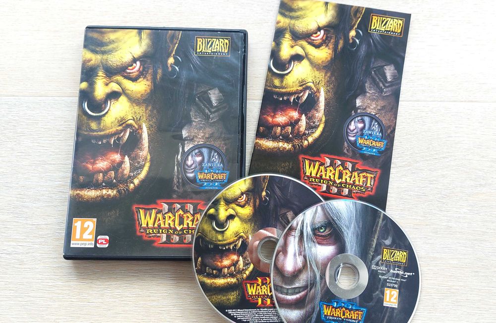 Warcraft III Reign of Chaos + DODATEK [PC] (Polska Wersja) EDYCJA GOTY