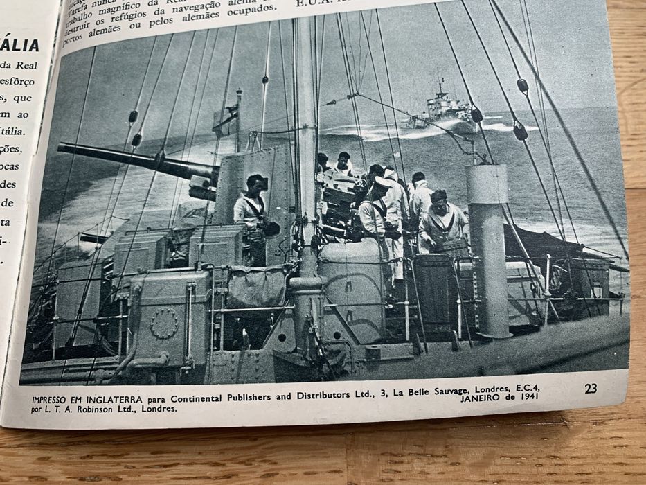 5 Revistas Neptuno. II Guerra Mundial. 1941