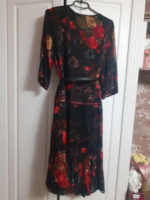 Платье плаття сукня шифоновое 52-54 шифон