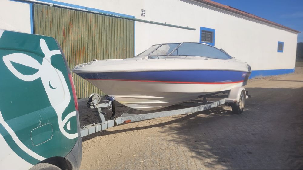 Barco Bayliner optimo estado com atrelado