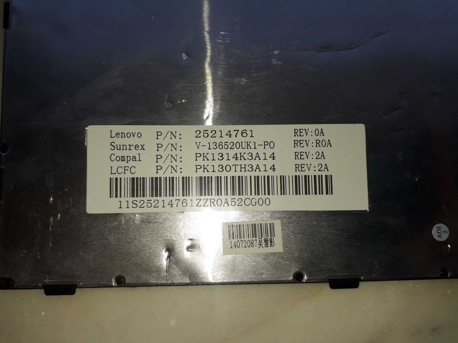 Teclado LENOVO - Referência nas imagens