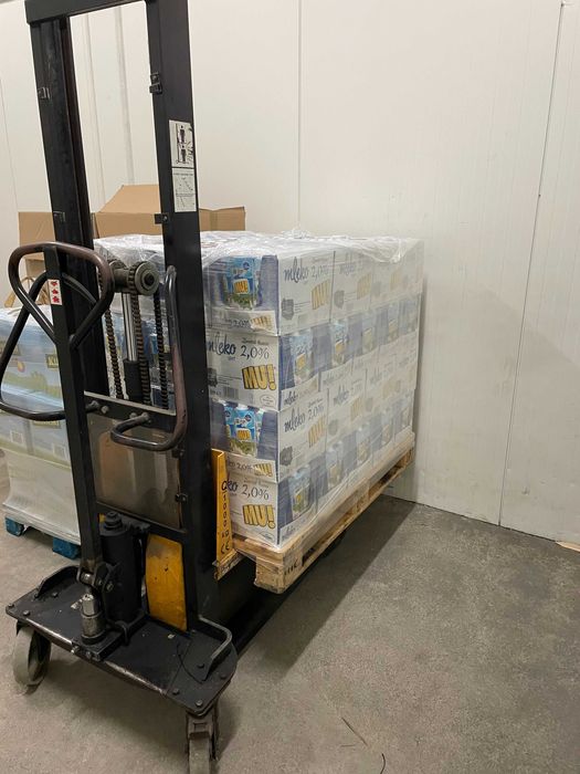 Wózek podnośnikowy sztaplarka ręczy ZAKREM