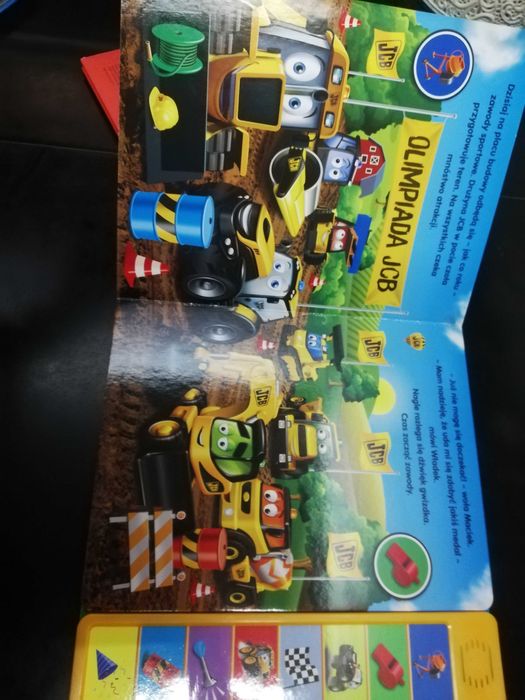 Zestaw książek koparki JCB