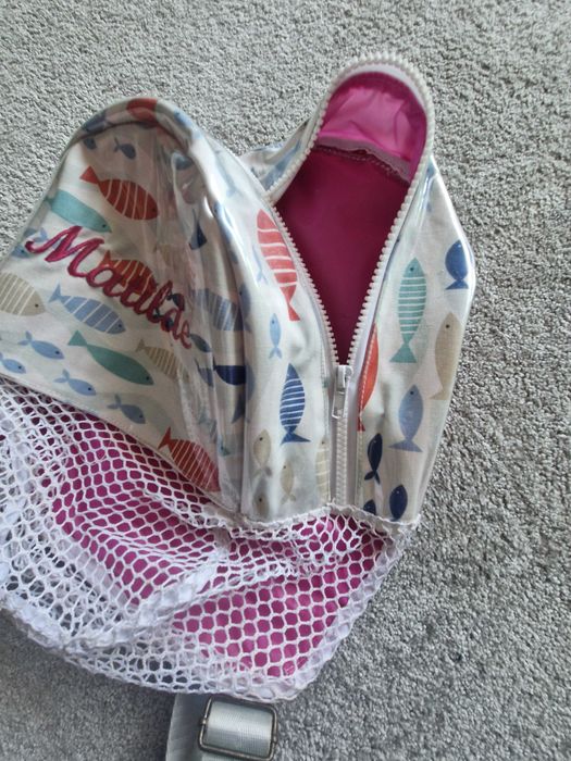 Mochila praia com rede Matilde