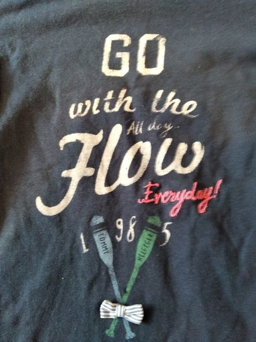 Bluzka Koszulka Granatowa Tommy Hilfiger Rozm. 110