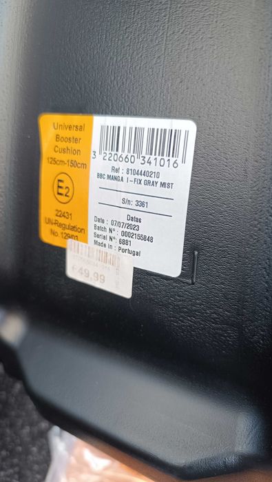 Cadeira de criança para usar no carro