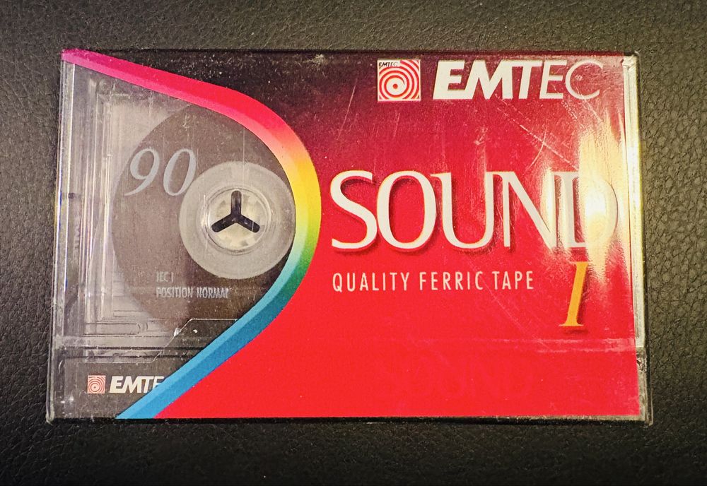 Kaseta EMTEC (BASF) Sound 1 90 nowa zafoliowana