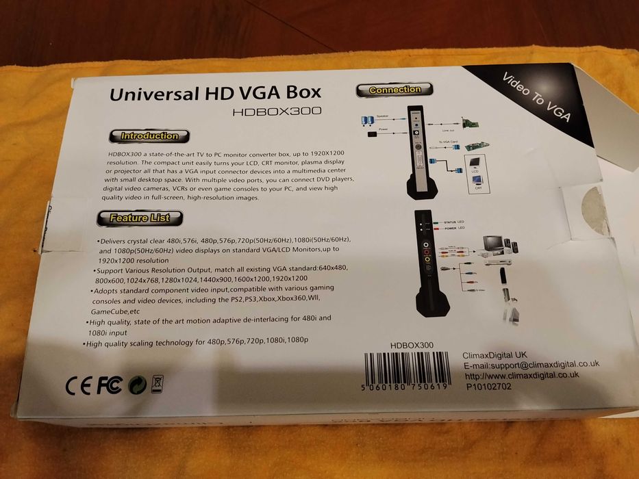 Climax Digital - Universal HD VGA Box - HDBOX300
