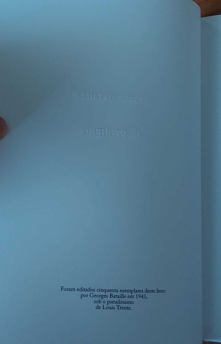 LIVRO: Georges Bataille - O Pequeno [Sr. Teste - Edição Especial RARA]