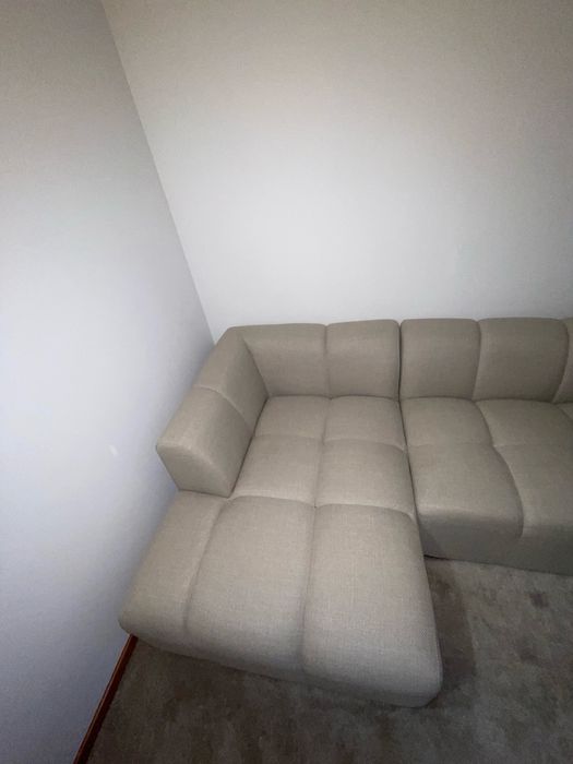 Sofá Chaise Longue Bege