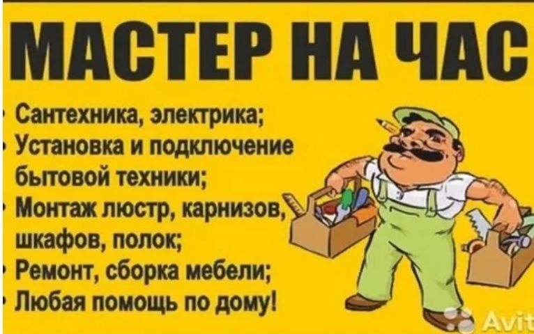 Мастер на час . ( Муж на час )