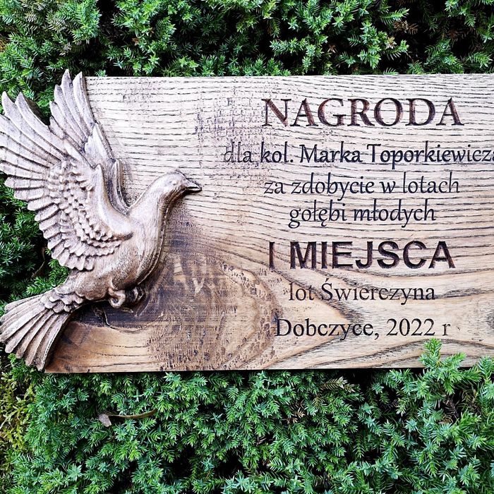 Nagroda statuetka odznaczenie na konkurs jubileusz