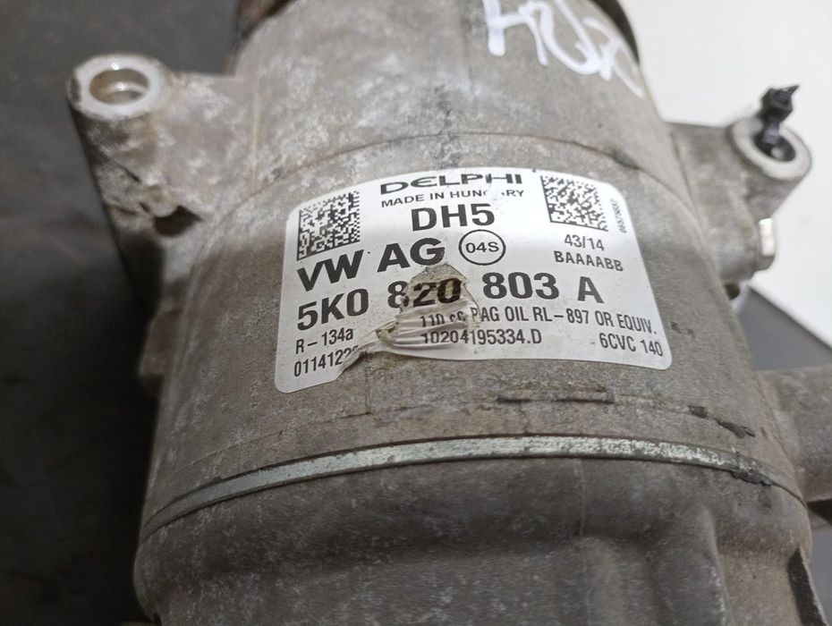 COMPRESSOR AR CONDICIONADO SEAT IBIZA IV SPORTCOUPE 2014 -5K0820803A