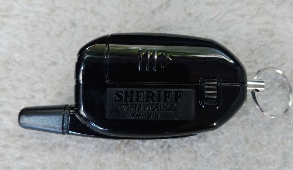 Sheriff 5CFM 1055 LCD брелок пульт сигнализации или обмен на 725й