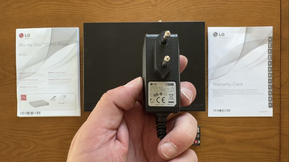 Leitor de Blue-Ray LG BP125 - NOVO