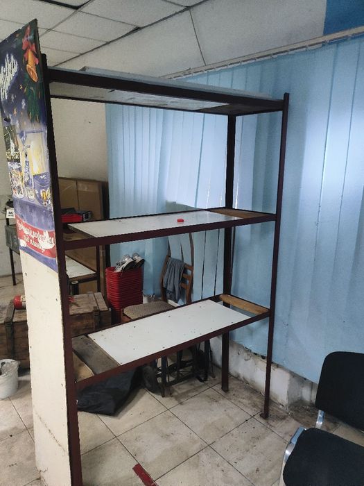 Стеллаж металлический разборной для гаража, склада