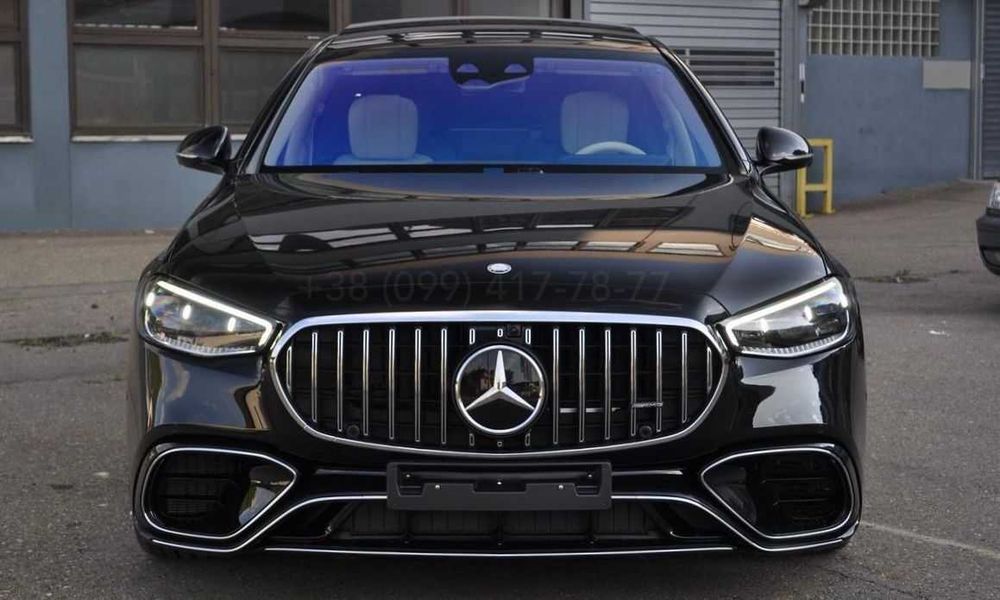 Обвес S63 AMG Mercedes S500 S580 W223 Бампер Решетка Диффузор Пороги