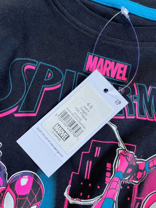 Піжама Spider Man 4-5 р. 104-110см (штаны, лонг, лонгслів)