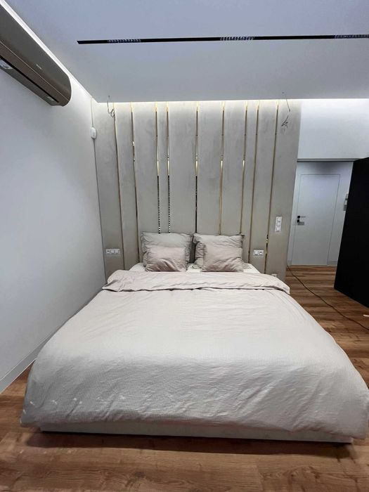 Panele tapicerowane na wymiar łózko box od producenta ozdobne listwy