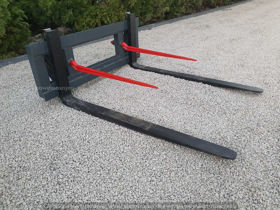 Widły do palet do Tura euro-ramka / sms / mx Paleciak Widlak KUTE HAKI