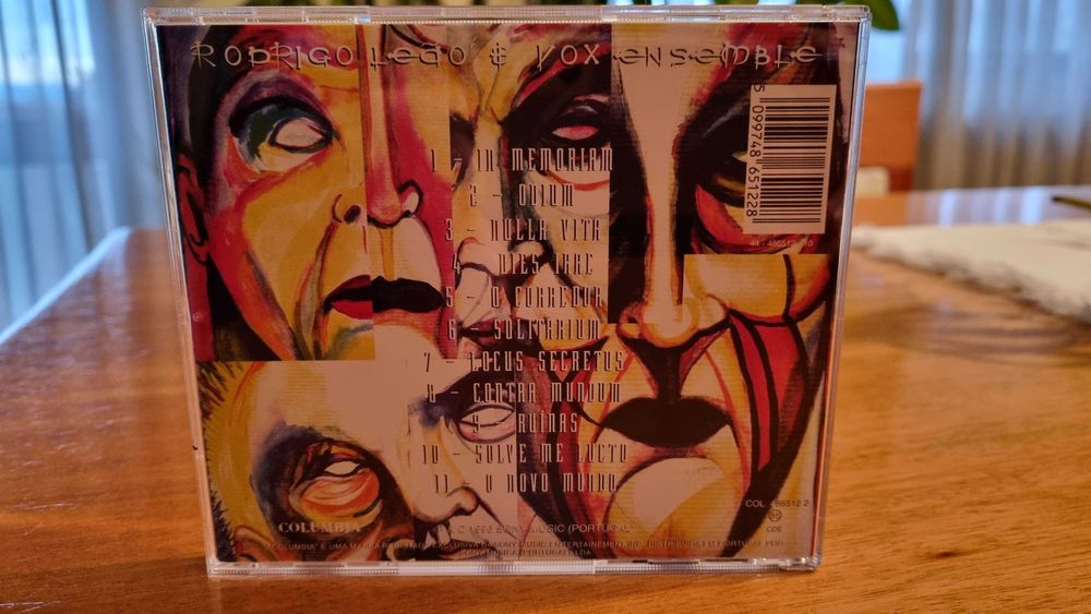 Vendo CD música "Theatrum", de RODRIGO LEÃO & Vox Ensemble !