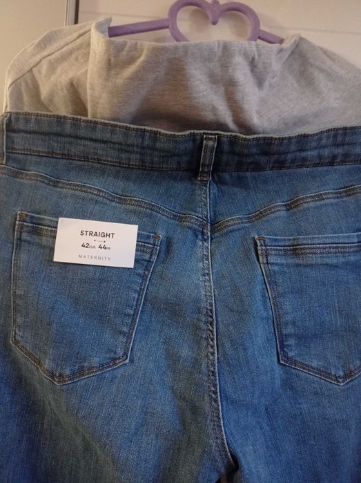 Джинси для вагітних C&A нові 42-44( на об'єм стегон 103-110)