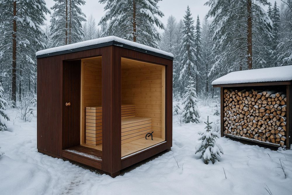 Sauna ogrodowa premium