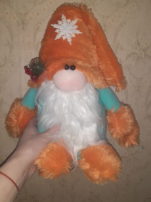 Гном мягкий новый