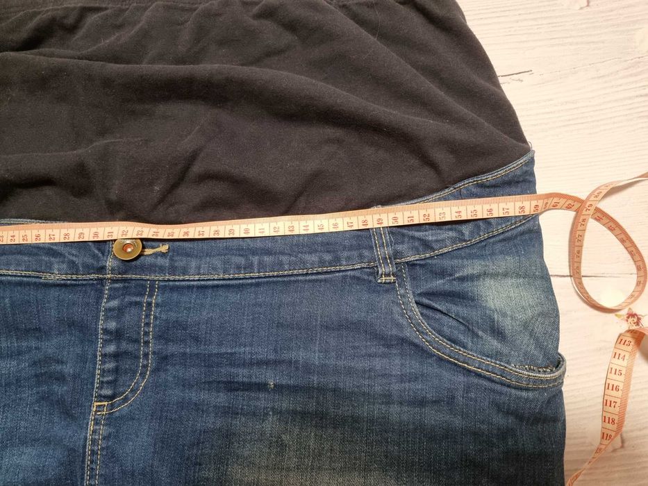 Джинсова спідниця для вагітних, юбка, евро 48 на стегна прибл. 118 см