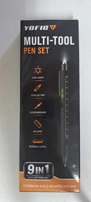 Caneta multifunções 9 em 1 |Novo|