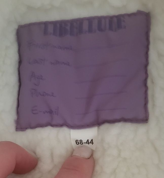 Комбенізон/Конверт зимовий для дівчинки 68 см