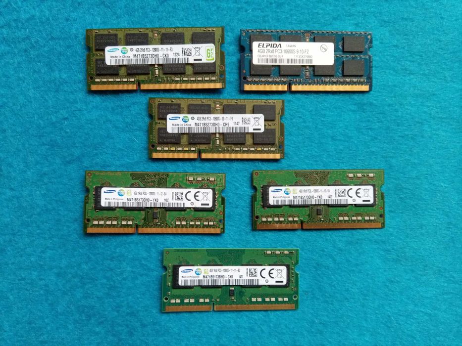 память DDR2 DDR3 Elpida Hynix Kingston Ramaxel Transcend Samsung Apace